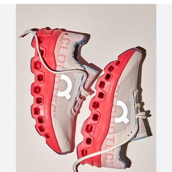 Free People X ON Cloud Monster Cloudmonster Running Sneakers Shoes Size 8 - Picture 9 of 9